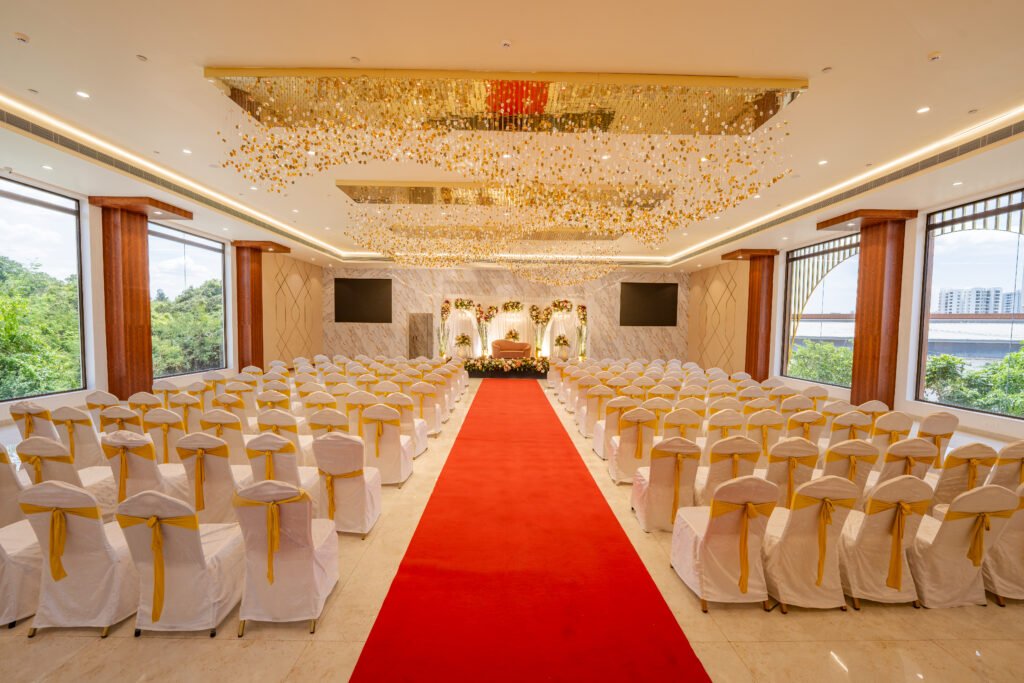 Convenient banquet hall on OMR at RK Grande